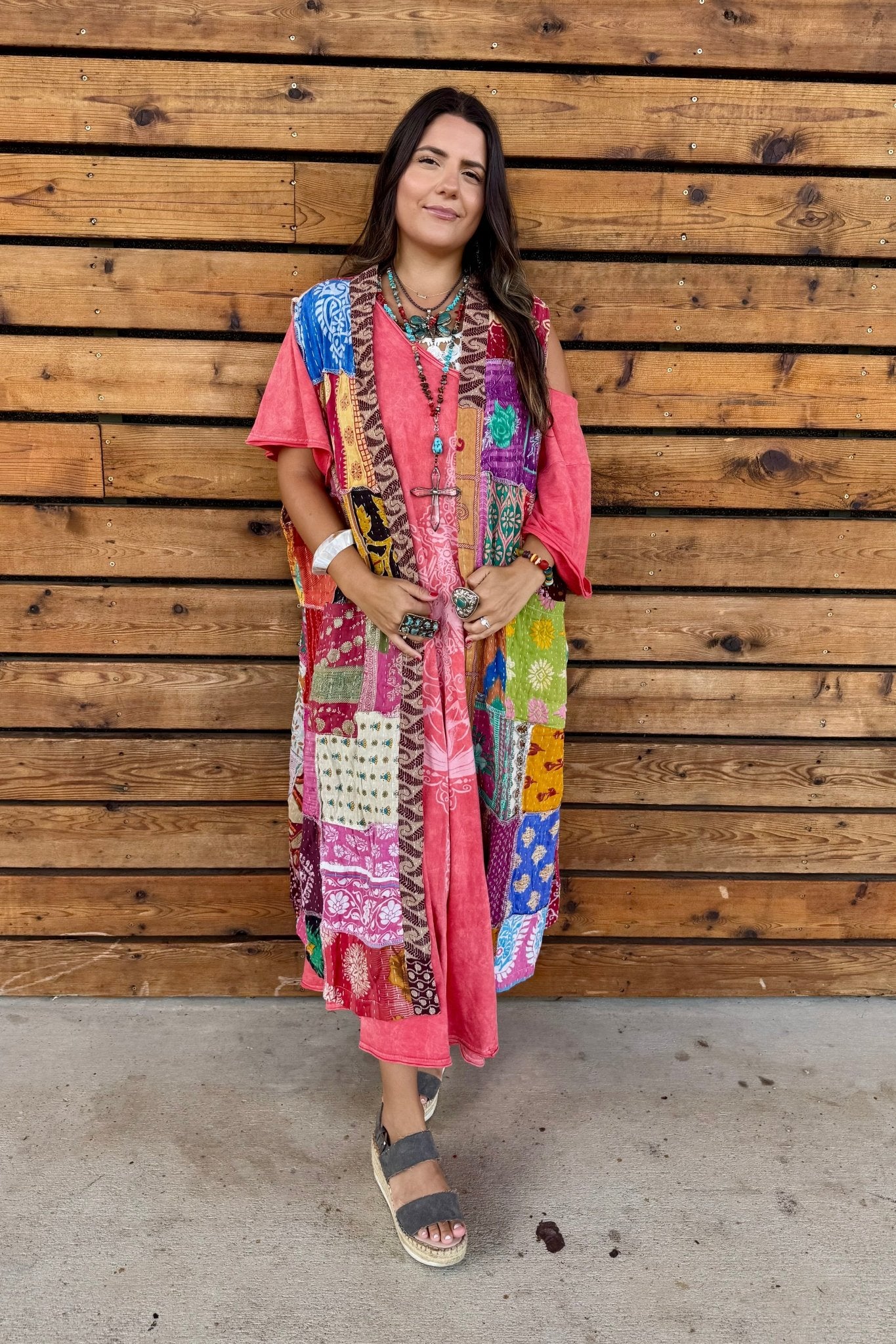 Dream Tee Dress - ivyandlavyboutique Kantha Bae