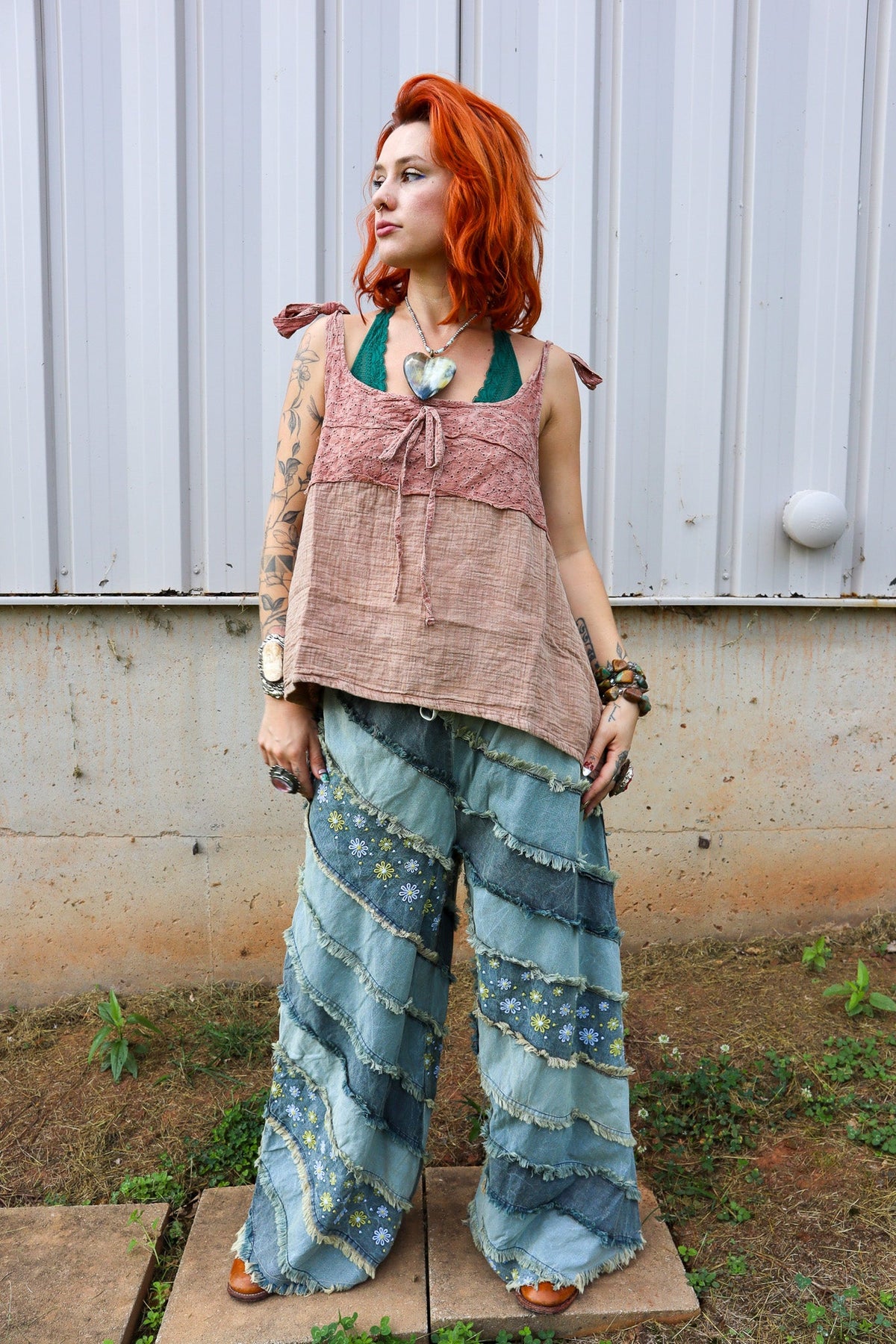 Dreamline Tank in Mauve - ivyandlavyboutique Jaded Gypsy