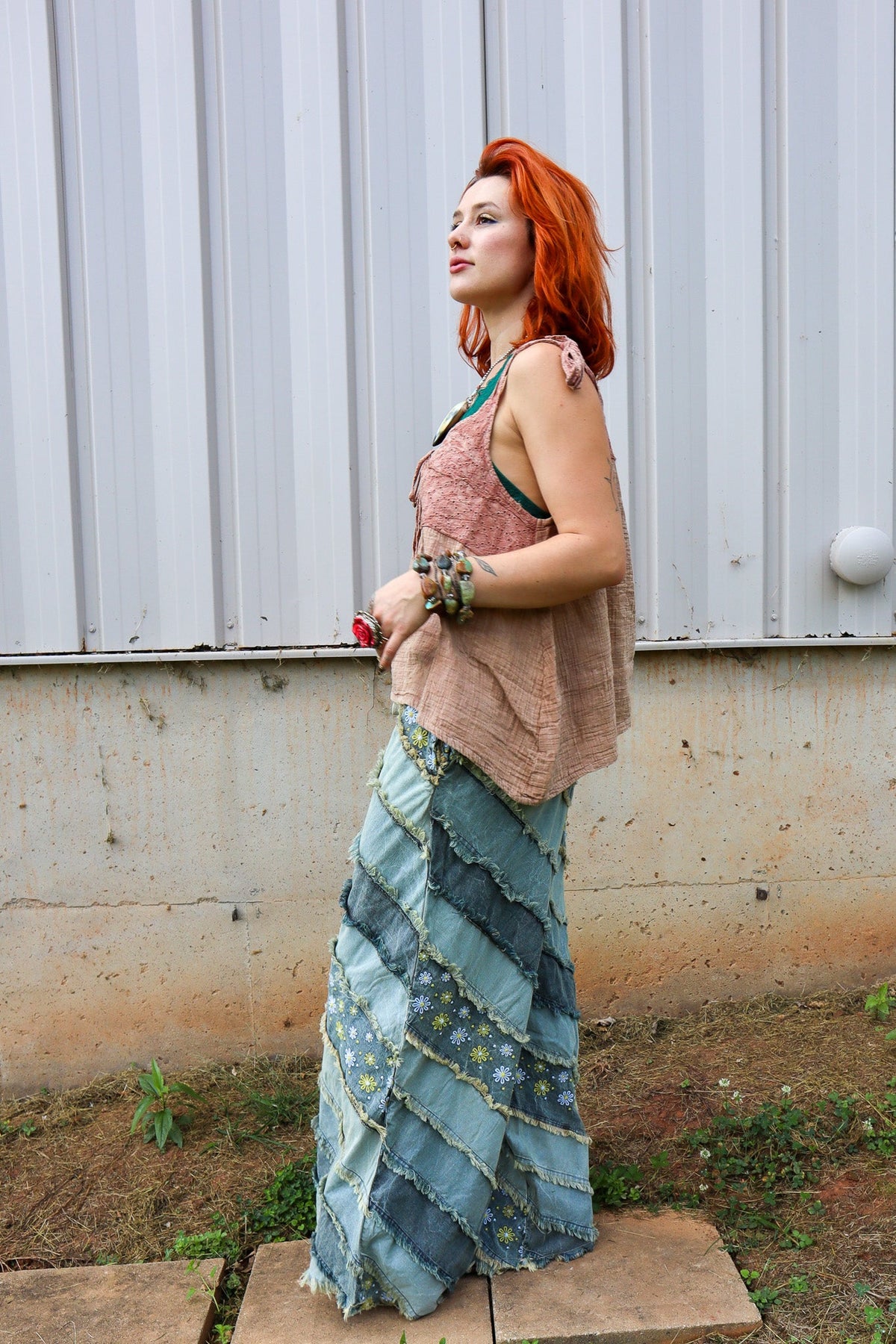 Dreamline Tank in Mauve - ivyandlavyboutique Jaded Gypsy