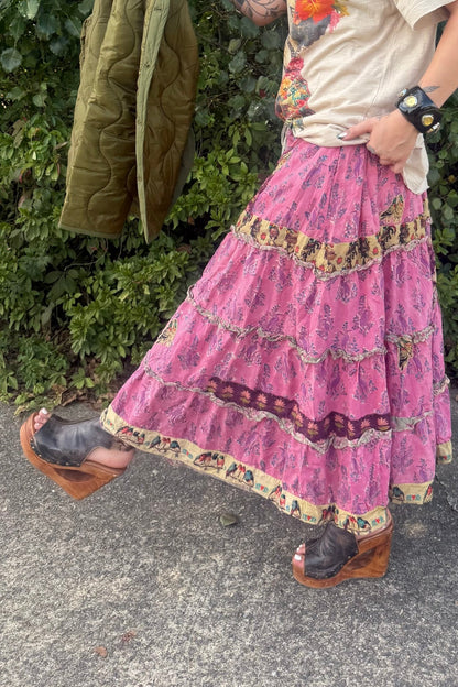Dune Light Skirt - Faded Rose - ivyandlavyboutique Jaded Gypsy