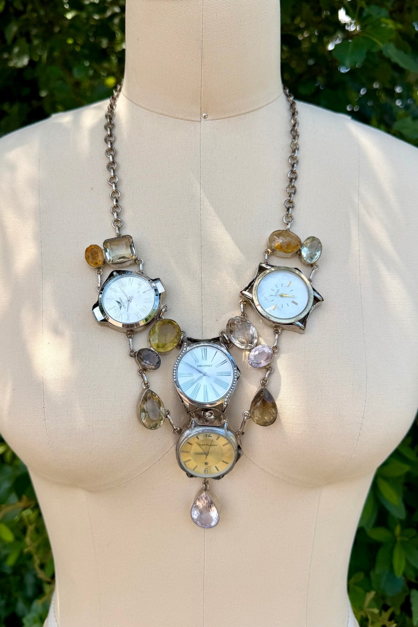 Dynamite Watch Necklace - ivyandlavyboutique ivyandlavyboutique
