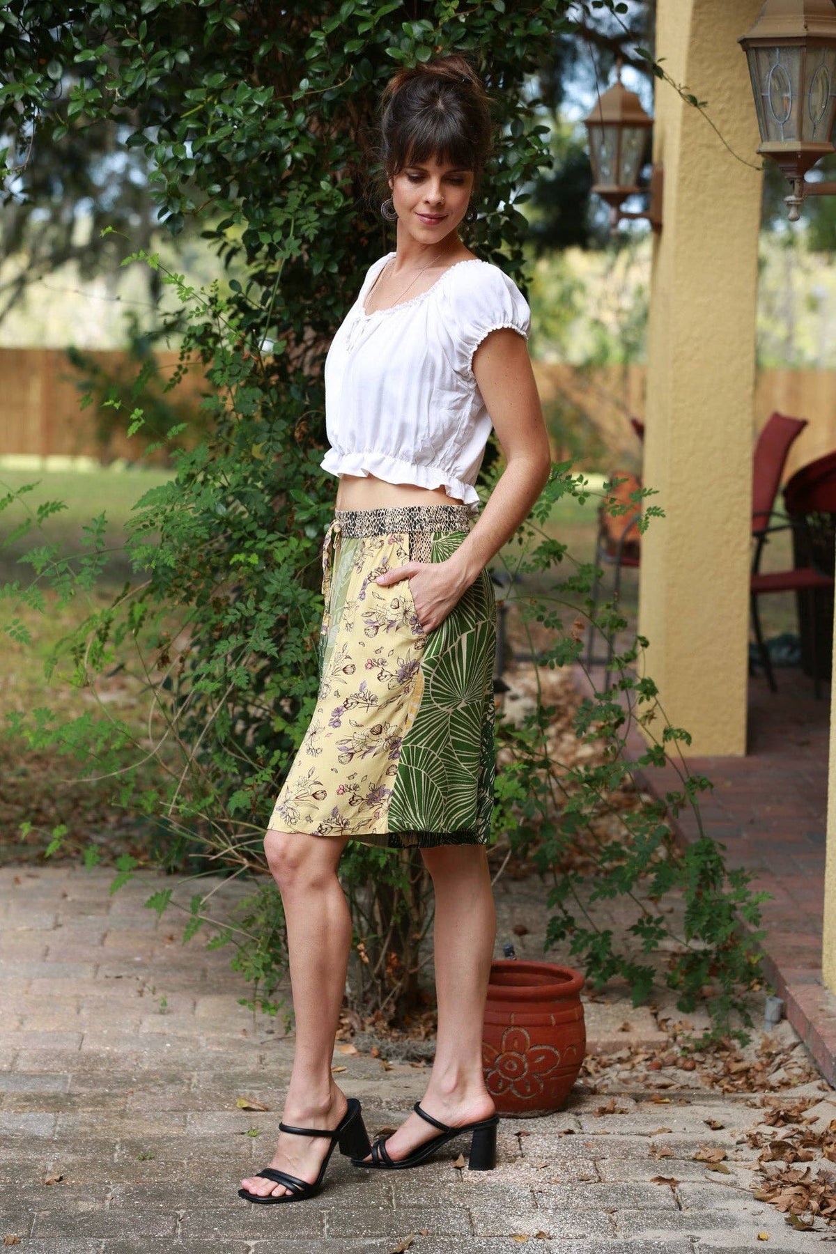 Jungle Dreams Summer Patchwork Shorts
