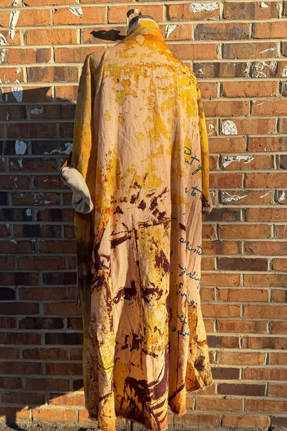 Ear to the Sky Abstract Jacket - ivyandlavyboutique LeParisPetit by I Love Linen