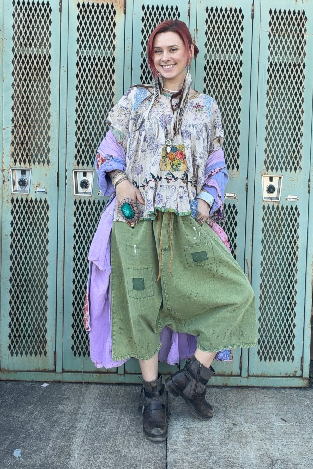 Earthsong Harem Pant In Olive - Boho Wanderlust Boutique Jaded Gypsy