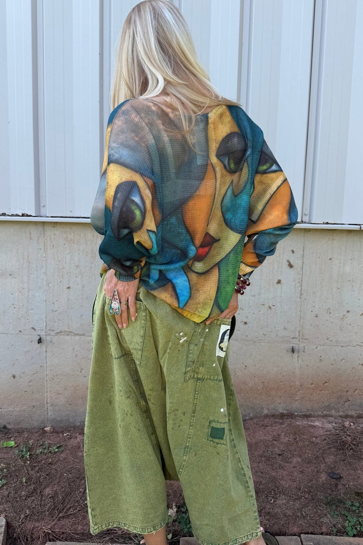 Earthsong Harem Pant In Olive - ivyandlavyboutique Jaded Gypsy