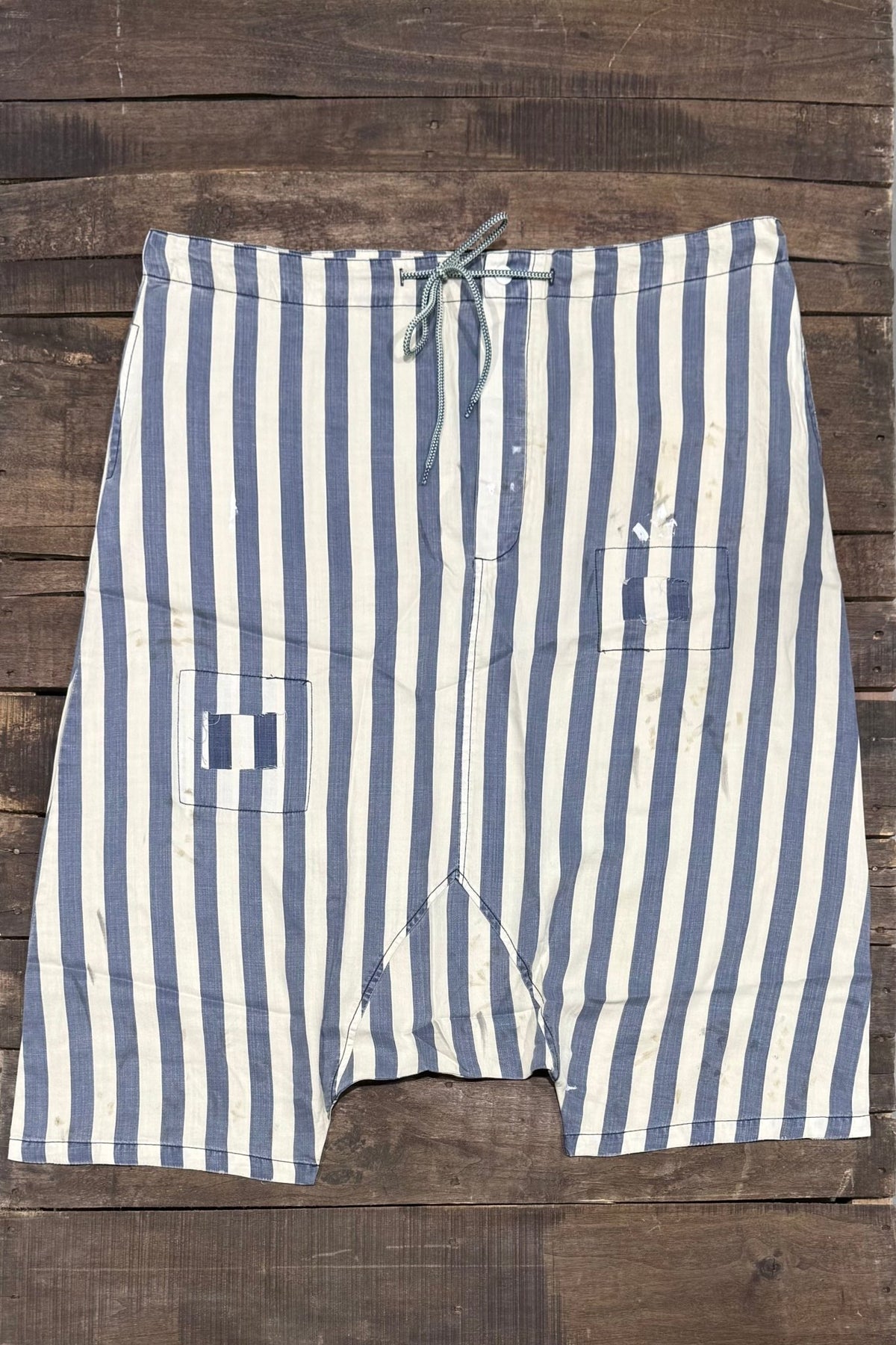 Earthsong Harem Pants - Chambray Stripes - ivyandlavyboutique Jaded Gypsy
