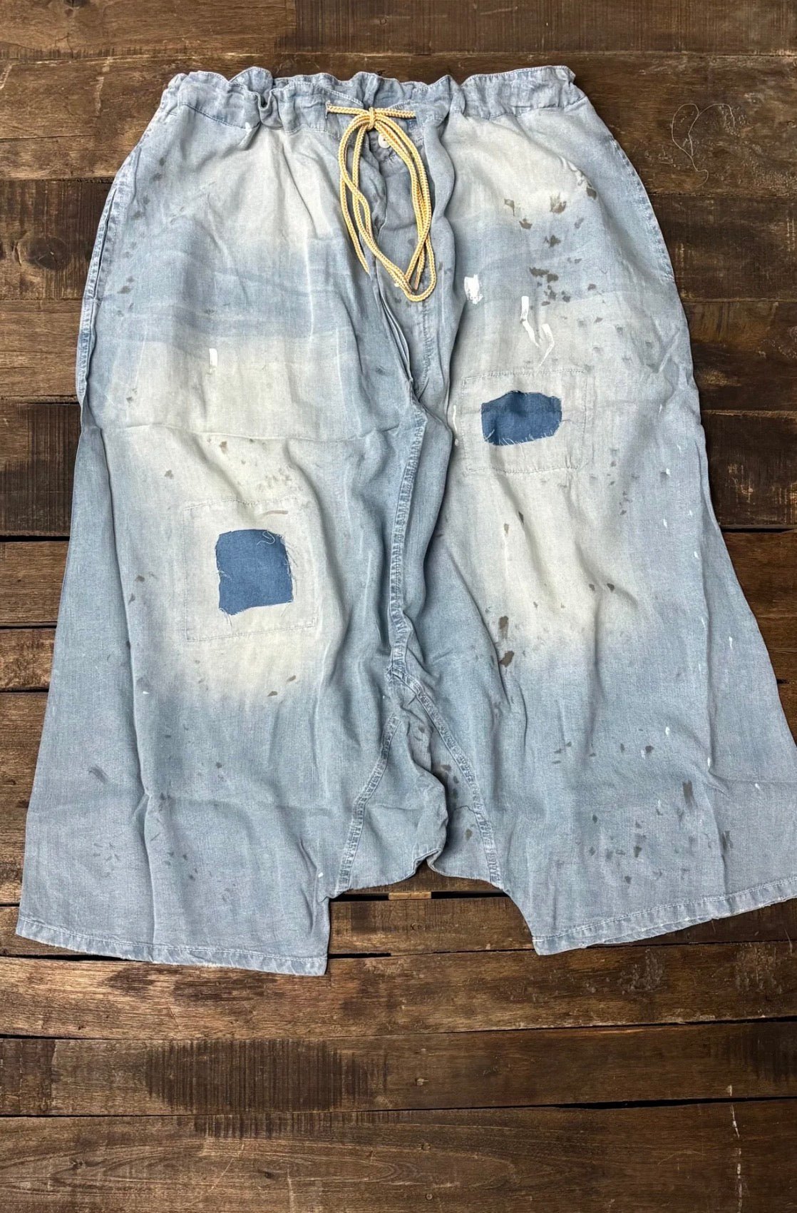 Earthsong Heirloom Pant - Chambray - ivyandlavyboutique Jaded Gypsy