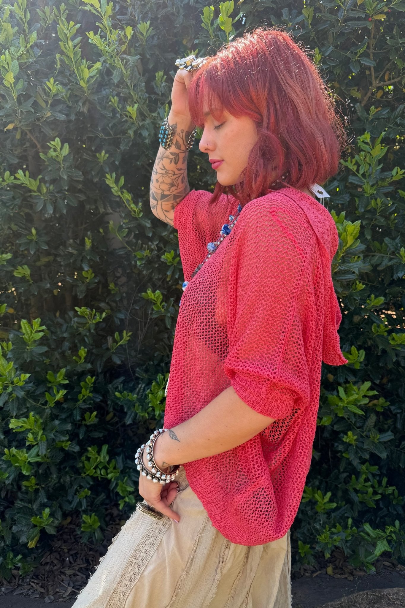Easy Breezy Beach Layering Sweater - ivyandlavyboutique Love Stitch
