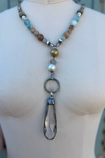 Easy Breezy Drop Necklace - ivyandlavyboutique ivyandlavyboutique