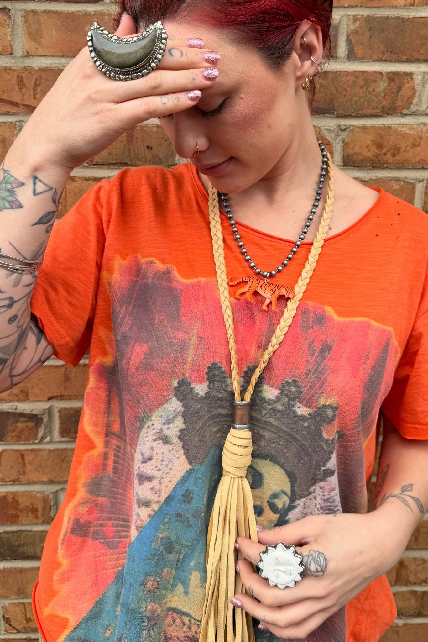 Easy Tiger Inner Child Animal Necklace - ivyandlavyboutique ivyandlavyboutique