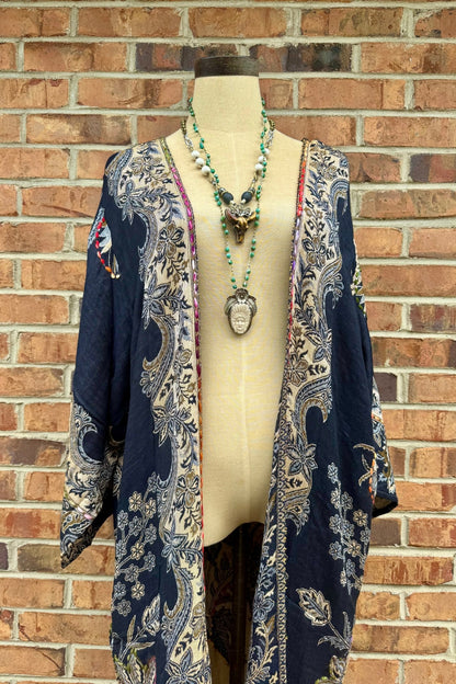 Effie Thick Stitch Duster - ivyandlavyboutique Raj Trading & Imports (USA) Inc.