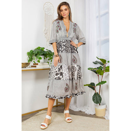 Emily's Elegance Dress - ivyandlavyboutique Young Threads