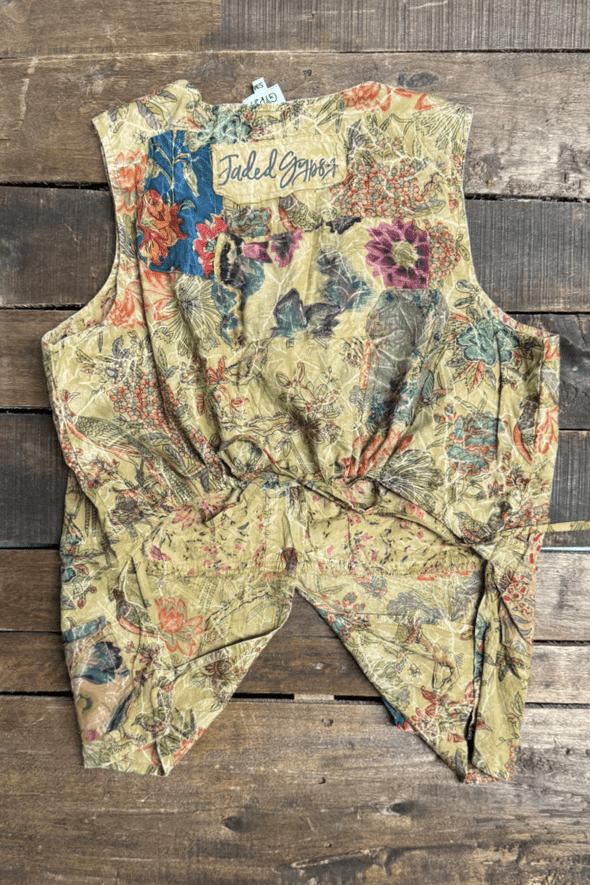 Enchanted Fields Tank in Olive - ivyandlavyboutique Jaded Gypsy