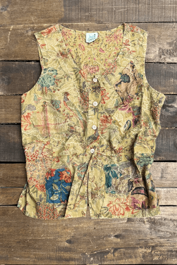 Enchanted Fields Tank in Olive - ivyandlavyboutique Jaded Gypsy