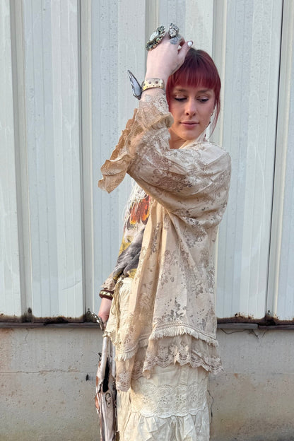 Enchanted Meadows Kimono - ivyandlavyboutique Jaded Gypsy
