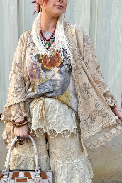 Enchanted Meadows Kimono - ivyandlavyboutique Jaded Gypsy