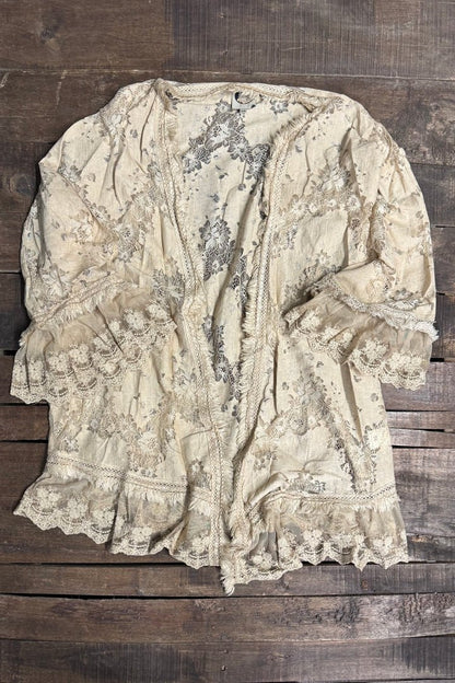 Enchanted Meadows Kimono - ivyandlavyboutique Jaded Gypsy