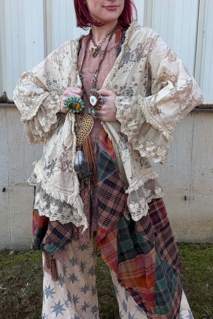 Enchanted Meadows Kimono - ivyandlavyboutique Jaded Gypsy