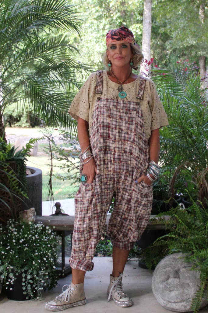 Endless Journey Overalls - ivyandlavyboutique Jaded Gypsy