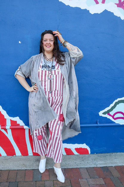 Endless Travels Overalls in Vintage Merlot - ivyandlavyboutique Jaded Gypsy