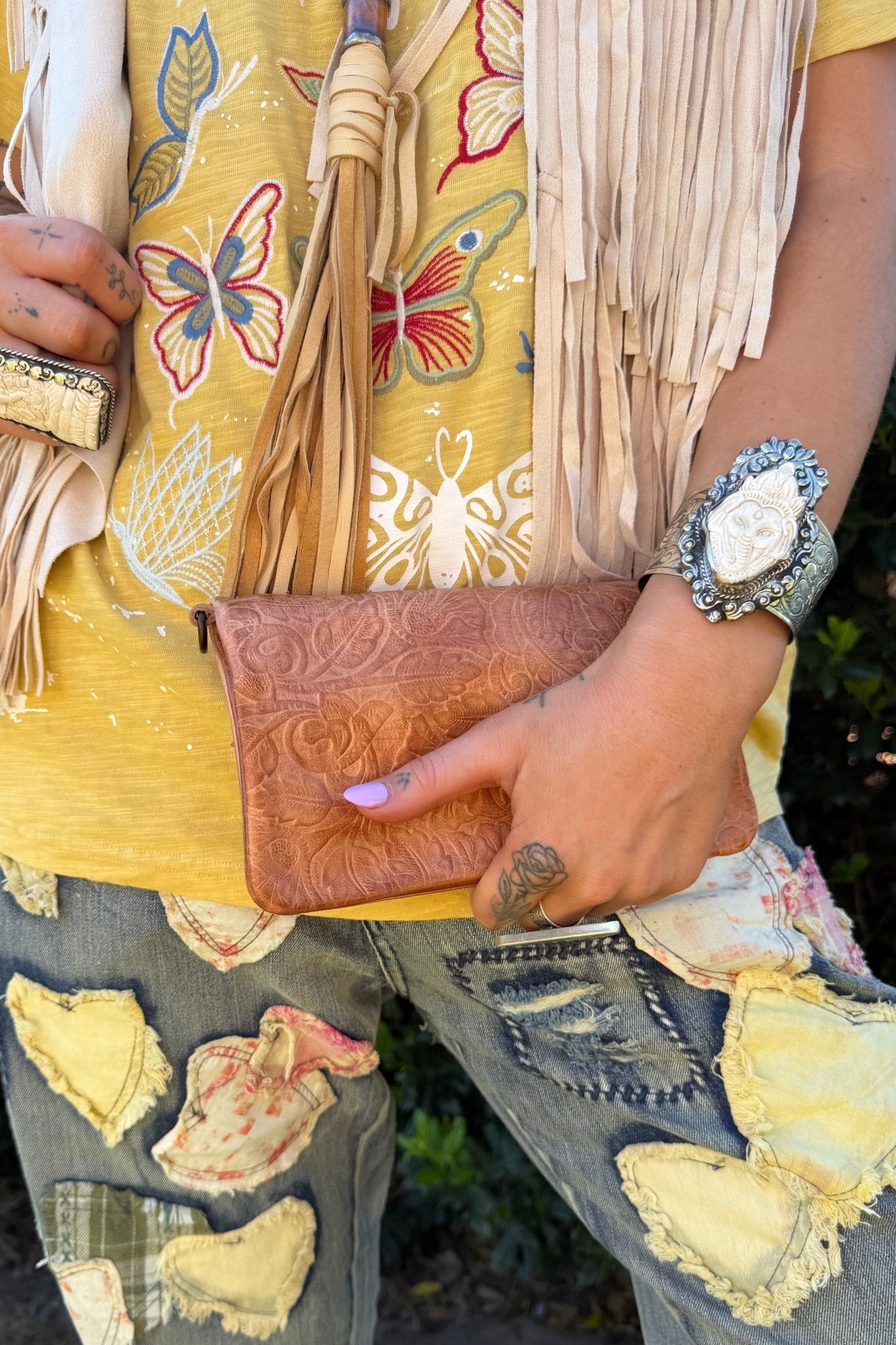 Engraved Cadence Wallet - ivyandlavyboutique Bed/Stu
