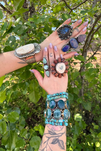 Epic Cuff Bracelet Lady and Horse - ivyandlavyboutique ivyandlavyboutique