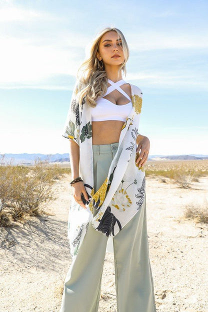 Evening Out Kimono - ivyandlavyboutique Leto Accessories