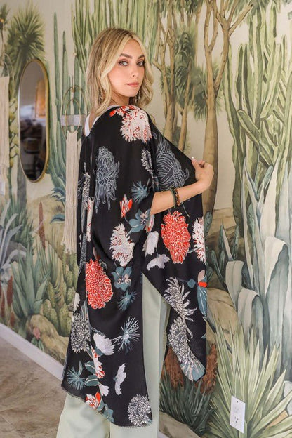 Evening Out Kimono - ivyandlavyboutique Leto Accessories