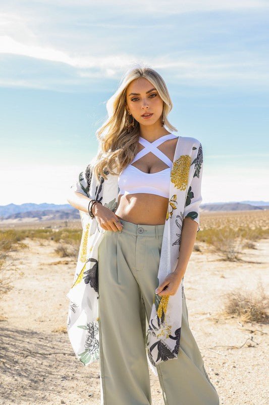Evening Out Kimono - ivyandlavyboutique Leto Accessories