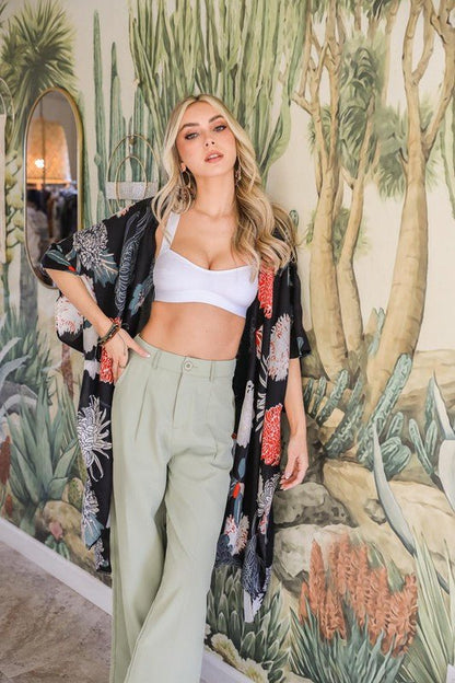Evening Out Kimono - ivyandlavyboutique Leto Accessories