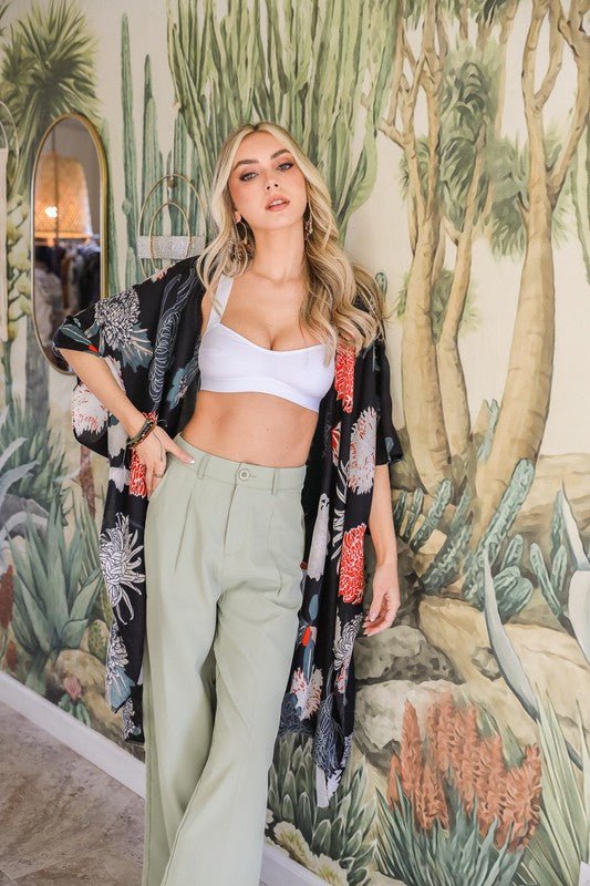 Evening Out Kimono - ivyandlavyboutique Leto Accessories