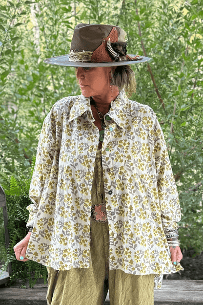 Evening Walk Top - ivyandlavyboutique Jaded Gypsy