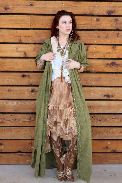 Evening Waves Duster Dress - ivyandlavyboutique Jaded Gypsy
