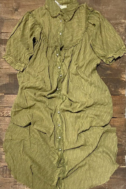 Evening Waves Duster Dress - ivyandlavyboutique Jaded Gypsy