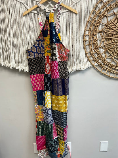 Evergreen Patched Jumpsuit 2 SALE - ivyandlavyboutique ivyandlavyboutique