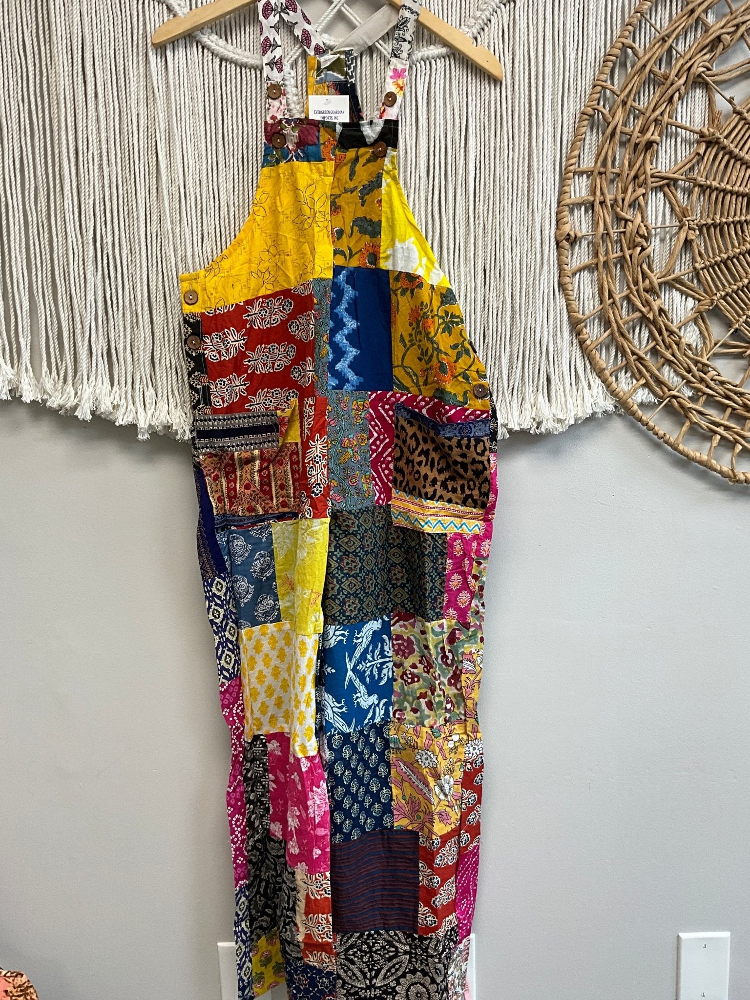 Evergreen Patched Jumpsuit 2 SALE - ivyandlavyboutique ivyandlavyboutique