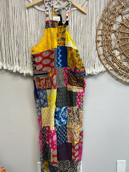 Evergreen Patched Jumpsuit 2 SALE - ivyandlavyboutique ivyandlavyboutique