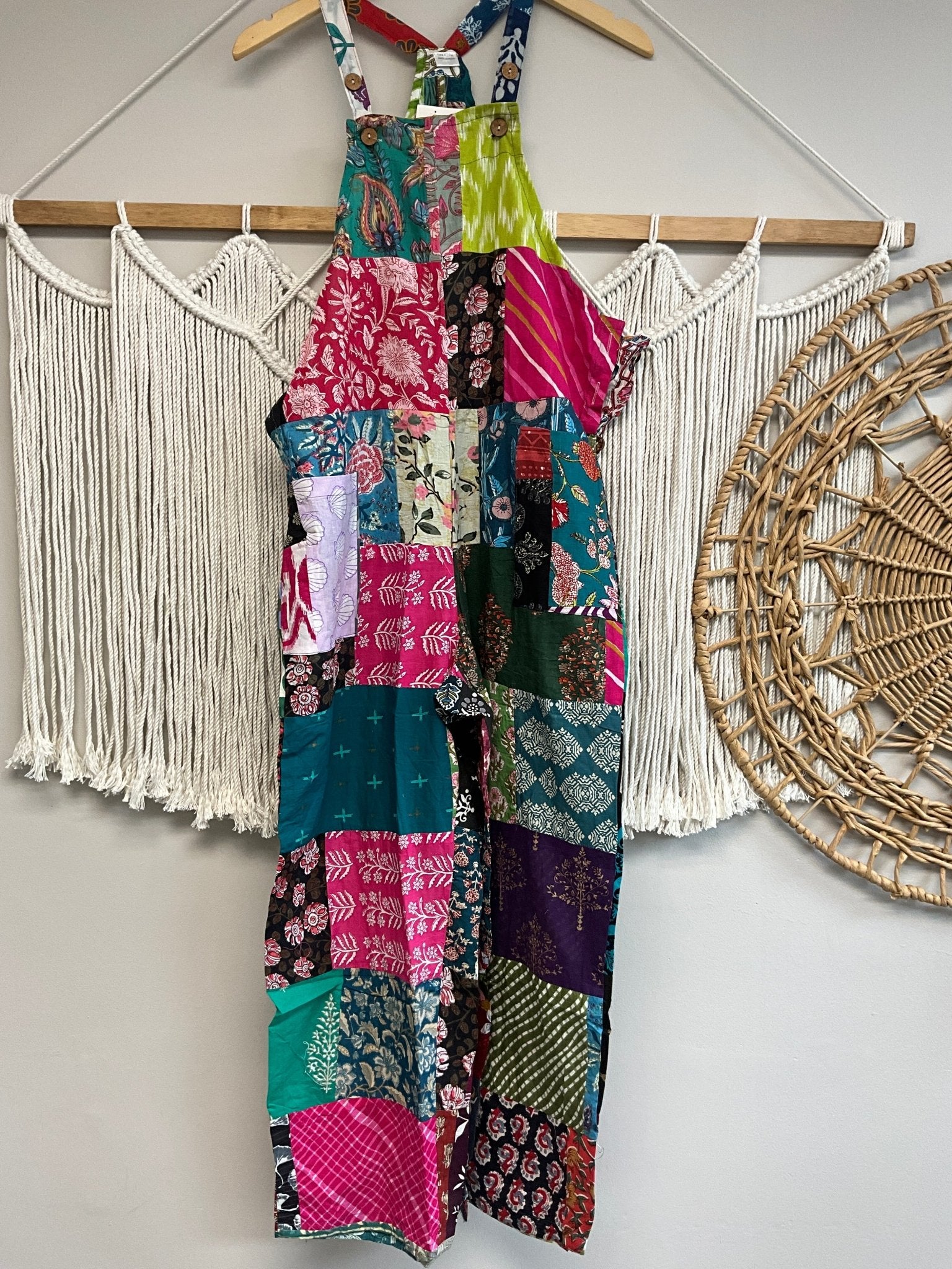 Evergreen Patched jumpsuit 5 SALE - ivyandlavyboutique ivyandlavyboutique