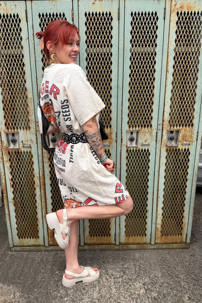 Eye of the Tiger Lightweight Cotton Midi Dress - ivyandlavyboutique Kathmandu Imports