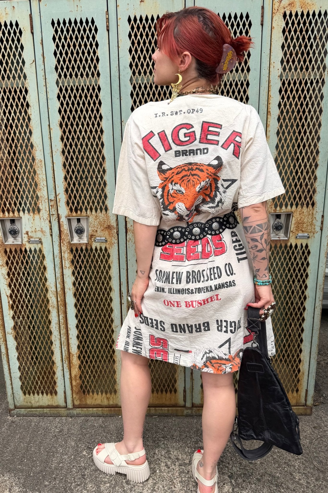 Eye of the Tiger Lightweight Cotton Midi Dress - ivyandlavyboutique Kathmandu Imports