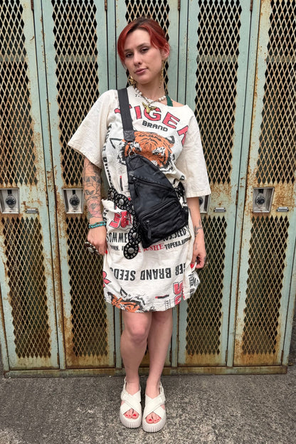 Eye of the Tiger Lightweight Cotton Midi Dress - ivyandlavyboutique Kathmandu Imports