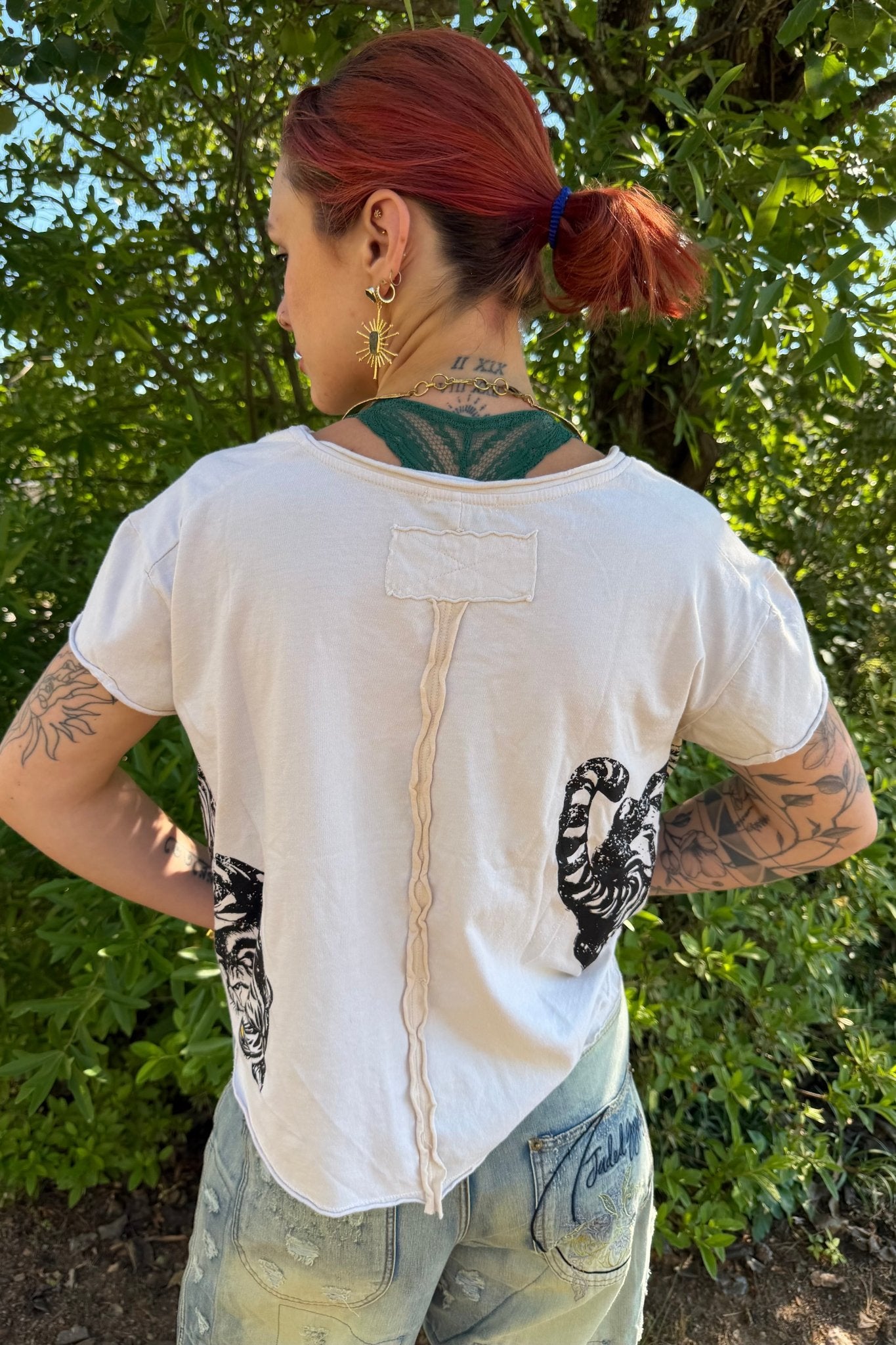 Eye of the Tiger Printed Swing Tee - ivyandlavyboutique LeParisPetit by I Love Linen