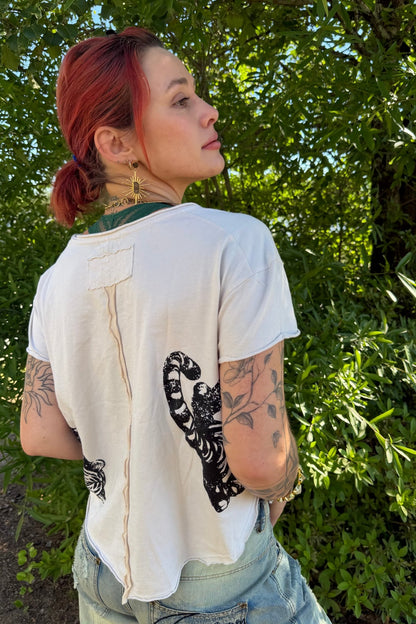 Eye of the Tiger Printed Swing Tee - ivyandlavyboutique LeParisPetit by I Love Linen