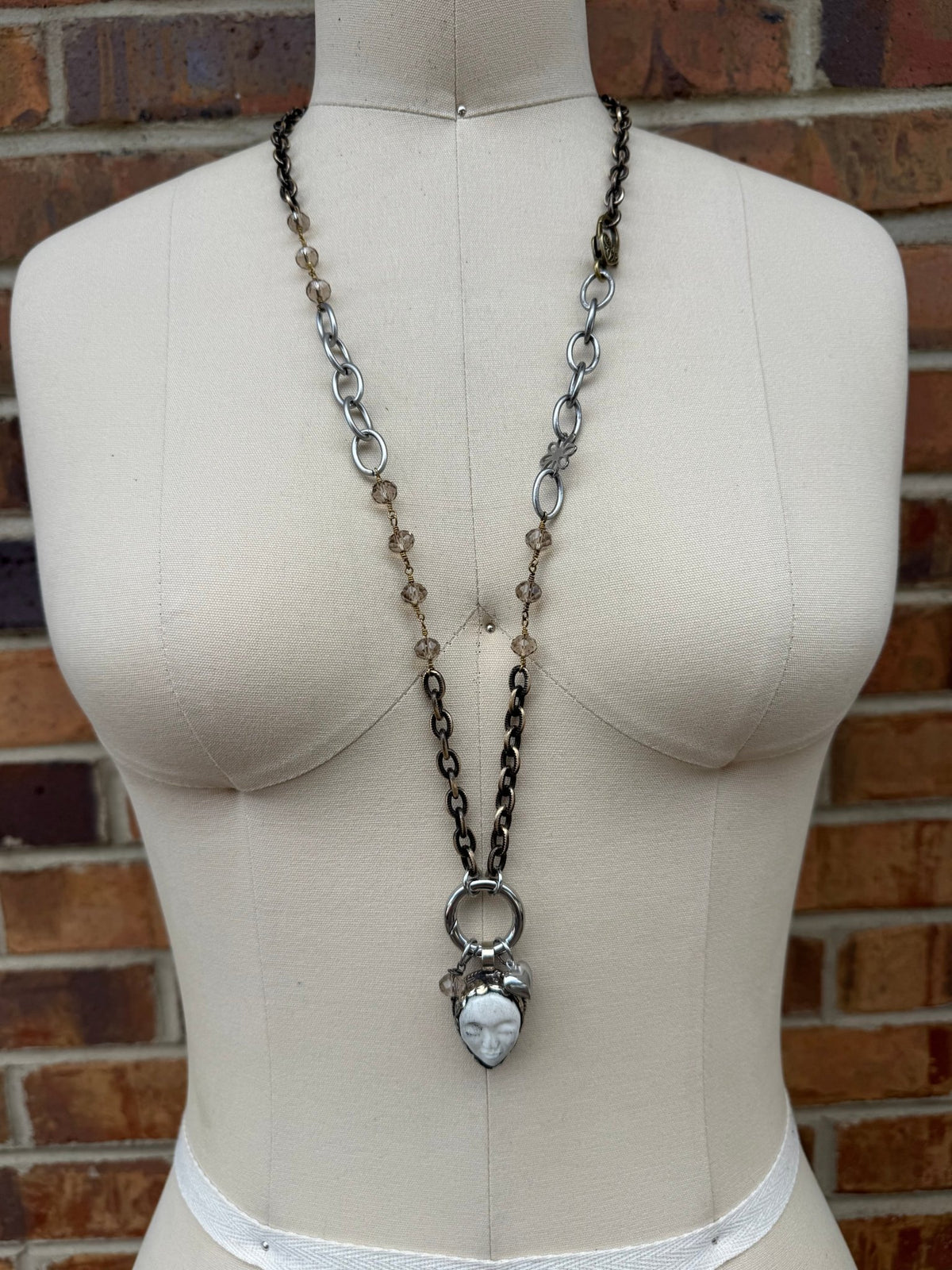 Face Off Necklace - Boho Wanderlust Boutique Boho Wanderlust Boutique