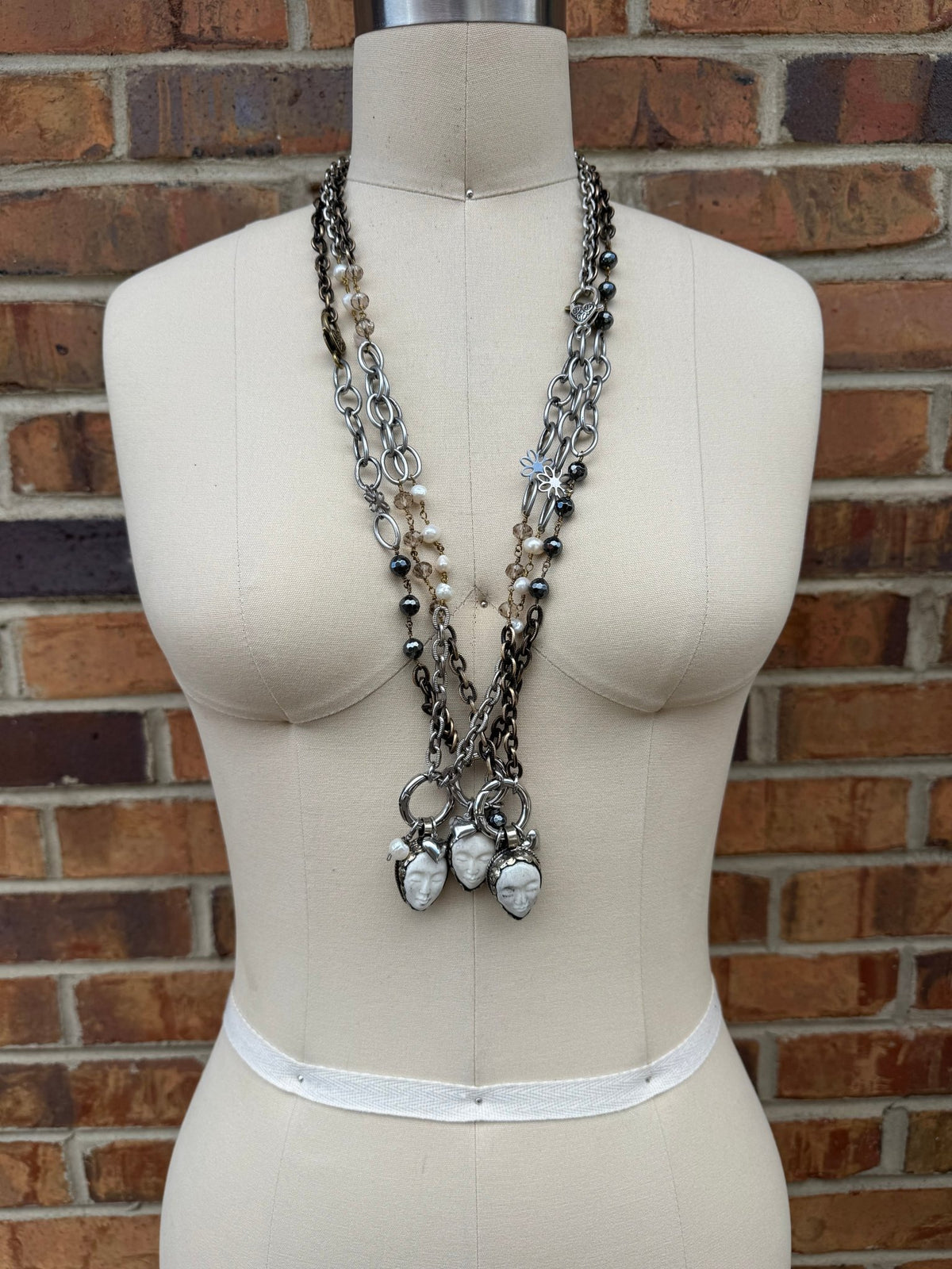 Face Off Necklace - Boho Wanderlust Boutique Boho Wanderlust Boutique