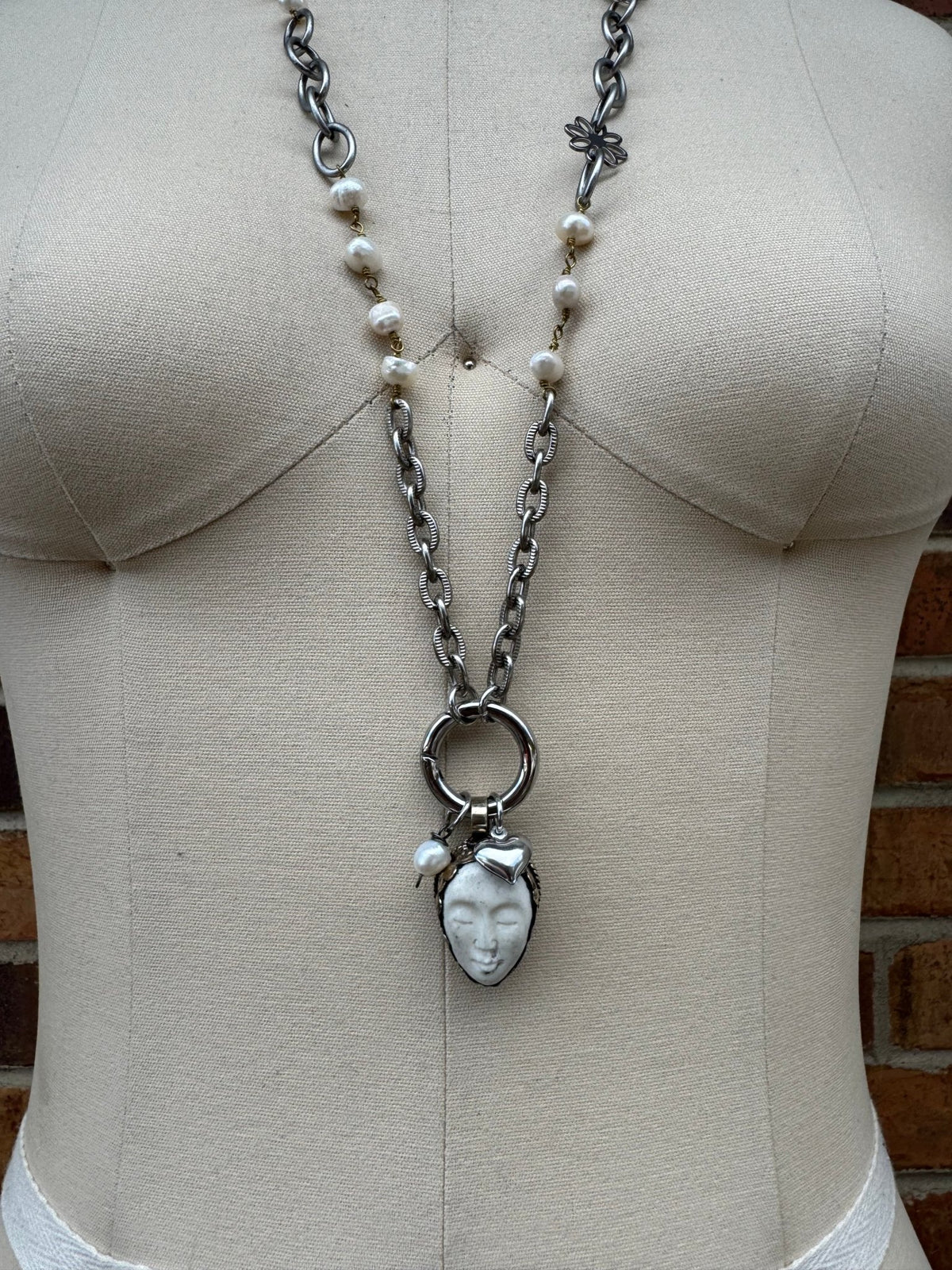 Face Off Necklace - Boho Wanderlust Boutique Boho Wanderlust Boutique