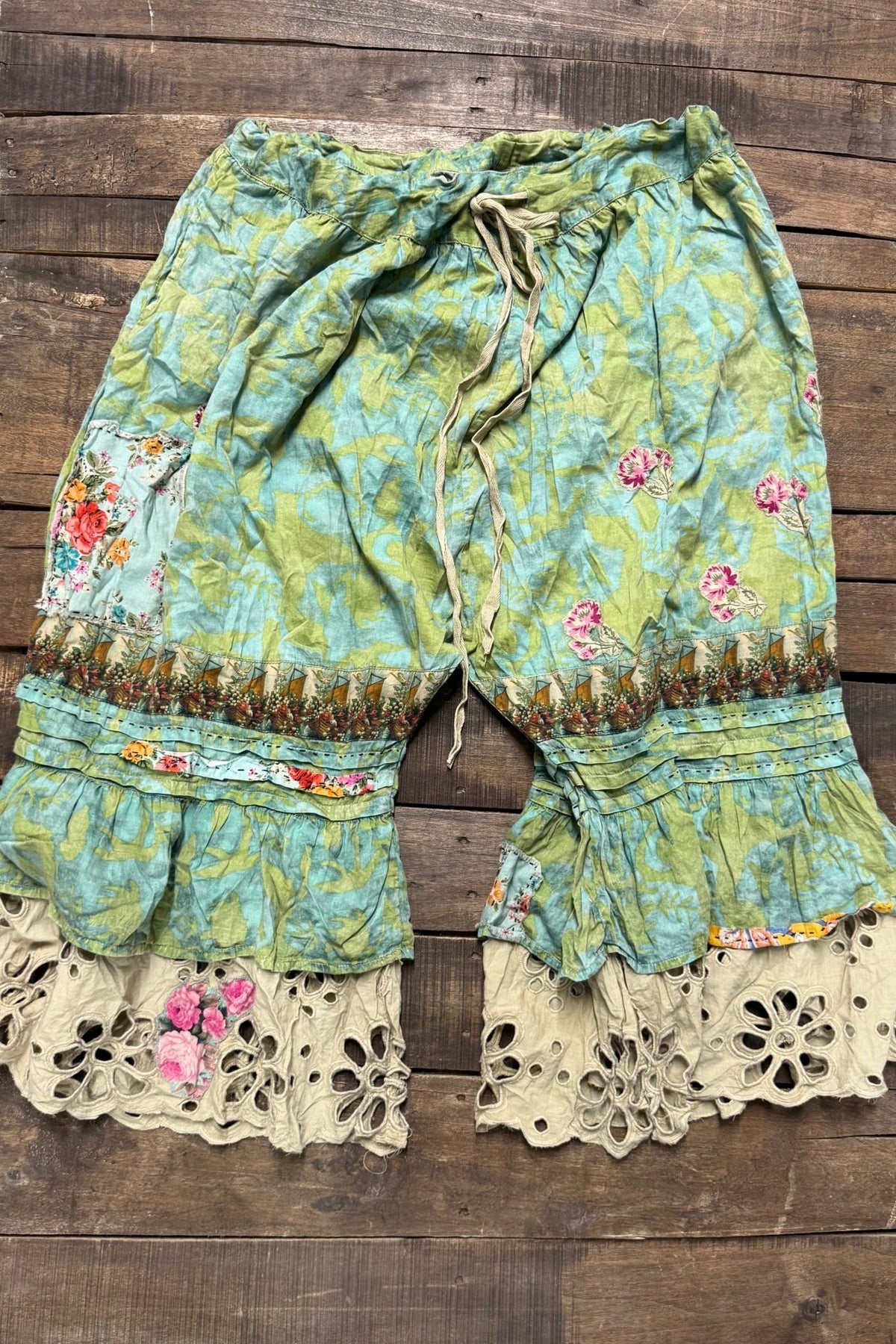 Faded Garden Bloomers - ivyandlavyboutique Jaded Gypsy