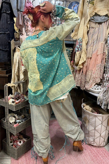 Faded Grace Button Down Top - Boho Wanderlust Boutique A Rare Bird Shop