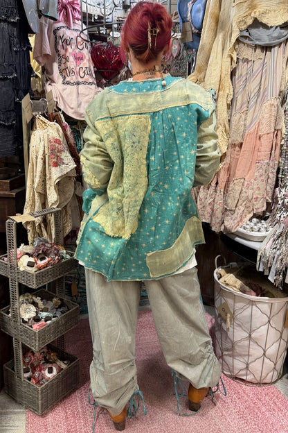 Faded Grace Button Down Top - Boho Wanderlust Boutique A Rare Bird Shop