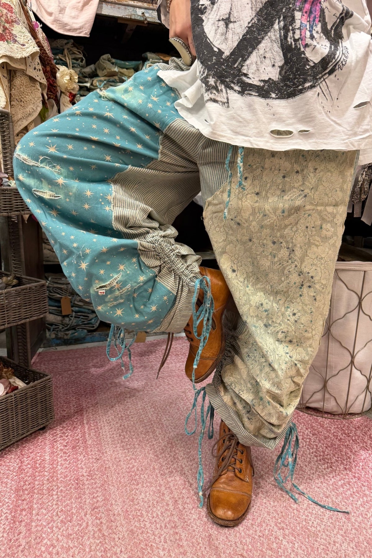 Faded Grace Pant - Boho Wanderlust Boutique A Rare Bird Shop